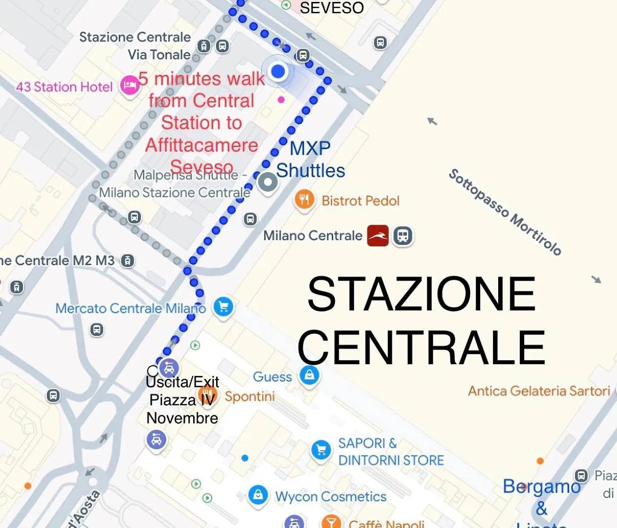Affittacamere Seveso Milano Pensionat